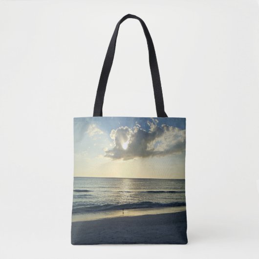 Coastal Dawn Over Longboat Key トートバッグ (正面)