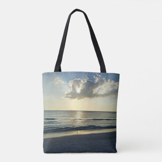 Coastal Dawn Over Longboat Key トートバッグ (裏面)