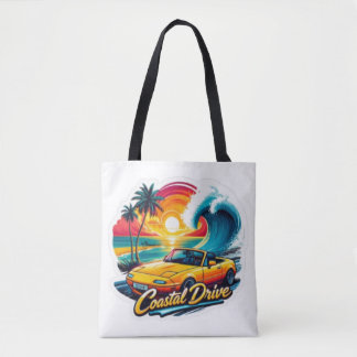 Coastal Drive トートバッグ