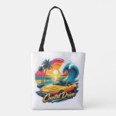 Coastal Drive トートバッグ (裏面)