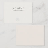 Coastal Elegant Sand Dollar プレイスカード (正面/裏面)