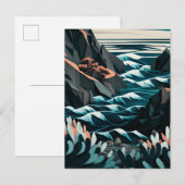 Coastal Energy インビテーションポストカード (正面/裏面)