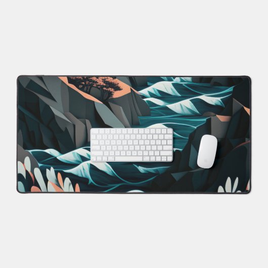 Coastal Energy デスクマット (キーボード&マウス)