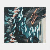 Coastal Energy フリースブランケット (正面(横))