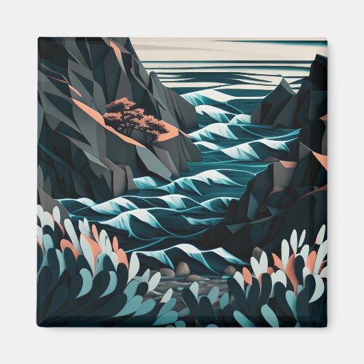 Coastal Energy マグネット (正面)