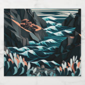 Coastal Energy リキュールボトルラベル (シングルラベル)