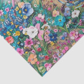 Coastal Floral Blue Crab & Butterflies Decoupage  薄葉紙 (詳細)