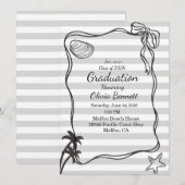 Coastal Graduation  招待状 (正面/裏面)