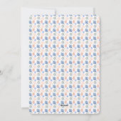 Coastal Grandmillennial Christmas seashell写真 シーズンカード (裏面)