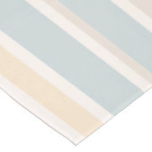 Coastal Hamptons Stripe Table Runner ミディアムテーブルランナー (コーナー)