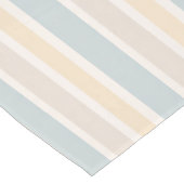 Coastal Hamptons Stripe Table Runner ミディアムテーブルランナー (コーナー)