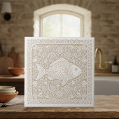 Coastal Life Series Fish サンドD1208 タイル