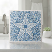 Coastal Life Series Starfish Blue D1208 タイル