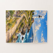 Coastal Lighthouse Jigsaw Puzzle ジグソーパズル (横)