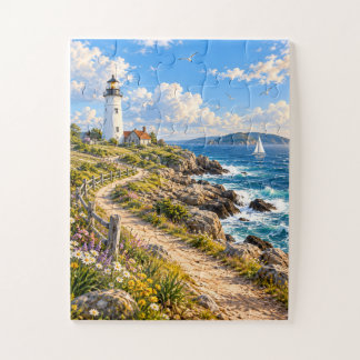 Coastal Lighthouse Jigsaw Puzzle ジグソーパズル