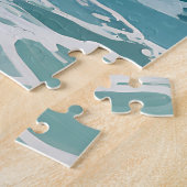 Coastal Lighthouse Ocean Waves Seagulls ジグソーパズル (側面)