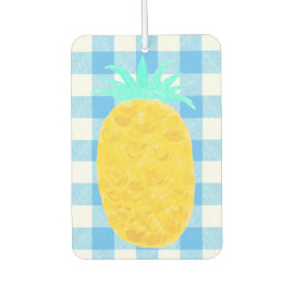 Coastal Living Summer Sky Check カーエアーフレッシュナー