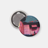 Coastal Luxury Gondola in Venice マグネット (正面/裏面)