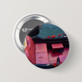 Coastal Luxury Gondola in Venice 缶バッジ (正面&裏面)