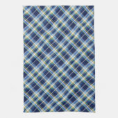 Coastal - Marine Blue, Blue-Grey, Orange, Lime... キッチンタオル (縦)