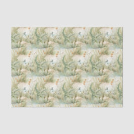 Coastal Marsh Watercolor Beach Grasses 薄葉紙