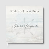 Coastal Minimalist Wedding ゲストブック (正面)