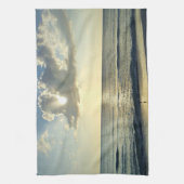 Coastal Morning Over Still Waters キッチンタオル (縦)