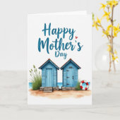 Coastal Mothers Day Message Card カード (黄色い花)