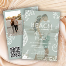 Coastal ocean beach destination wedding all in one