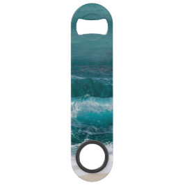 Coastal Ocean Wave Nautical Photo Bottle Opener スピード栓抜き