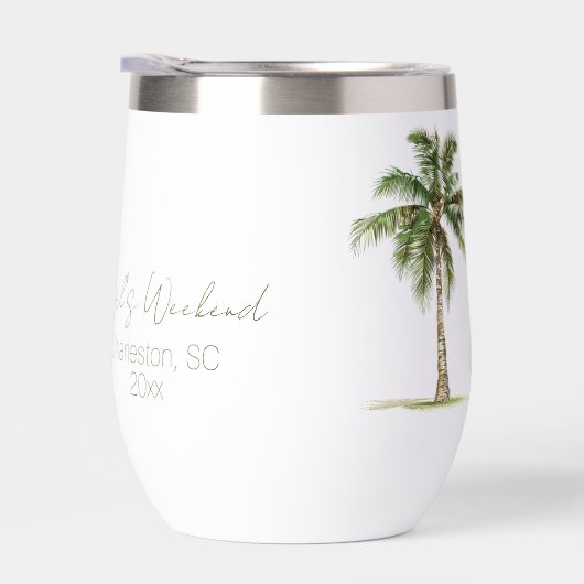 Coastal Palm Tree Personalized (右面)