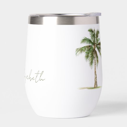 Coastal Palm Tree Personalized (左面)