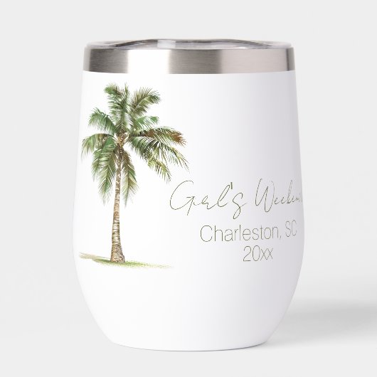 Coastal Palm Tree Personalized (背面)