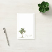 Coastal Palm Tree Personalized ポストイット (オフィス)
