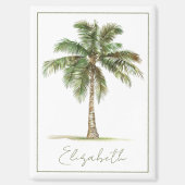 Coastal Palm Tree Personalized マグネット (正面)