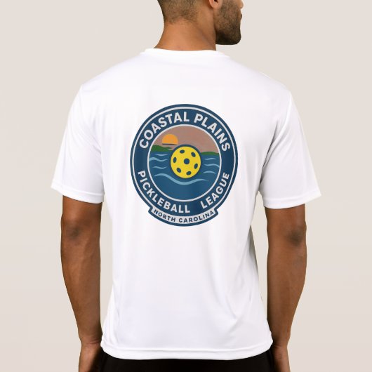 Coastal Plain Pickleball League Tシャツ (裏面)