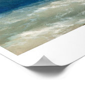 Coastal scene with Stormy Waters  Ivan Aivazovsky ポスター (角)