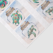 Coastal Sea Turtles in a Jar Decoupage  薄葉紙 (詳細)