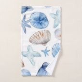 Coastal Seashell バスタオルセット (ハンドタオル)