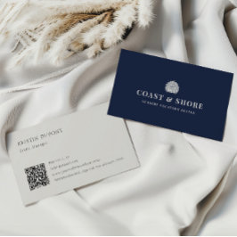 Coastal Seashell Brand Logo 名刺