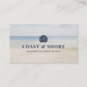 Coastal Seashell Brand Logo 名刺 (正面)