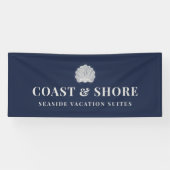 Coastal Seashell Brand Logo 横断幕 (横)