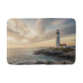 Coastal Serenity Lighthouse Bath Mat バスマット (正面)