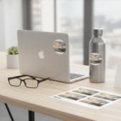 Coastal Serenity Lighthouse Stickers (4-Pack) 長方形シール