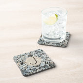 Coastal Shells Initial Accent コースター (右側)