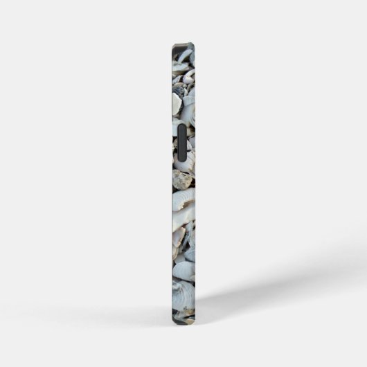 Coastal Shells Initial Case Art iPhoneケース (右側面)