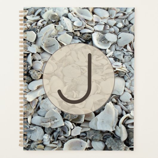 Coastal Shells Initial Planner Style プランナー手帳 (正面)