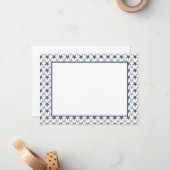 Coastal Starfish Flat Note Card  ノートカード (正面/裏面インサイチュ)