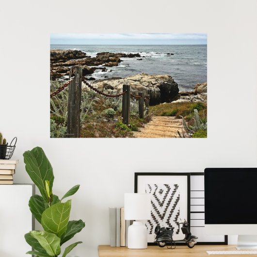 Coastal Steps ポスター (ホームオフィス)