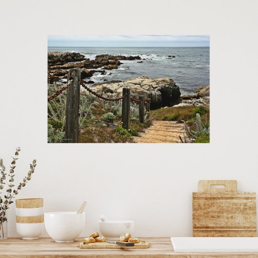 Coastal Steps ポスター (キッチン)